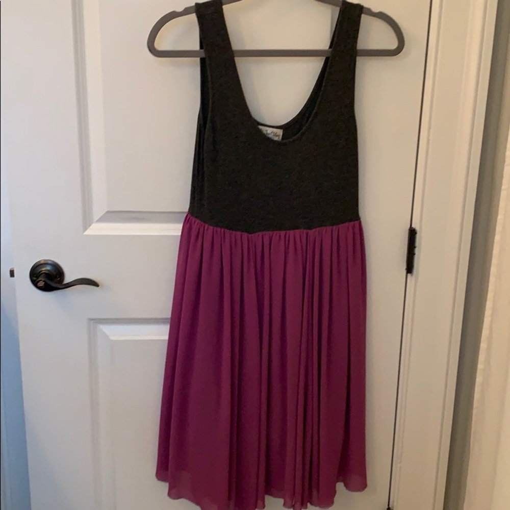 Matilda Jane, Grey and purple ballerina style dress